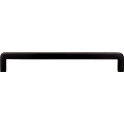 Top Knobs Tustin Series 8-13/16" (224 mm) Center to Center Matte Black Pull, - A974-BL