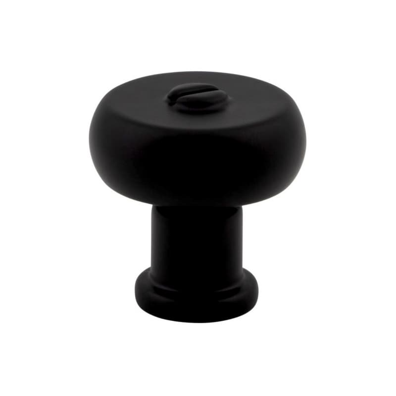 Top Knobs Everitt Series 1-3/16" (30 mm) Diameter Matte BlackKnob, - A980-BL