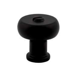 Top Knobs Everitt Series 1-3/16" (30 mm) Diameter Matte BlackKnob, - A980-BL