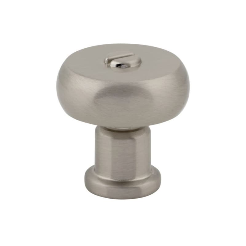 Top Knobs Everitt Series 1-3/16" (30 mm) Diameter Brushed NickelKnob, - A980-BRN