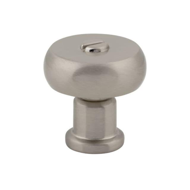 Top Knobs Everitt Series 1-3/16" (30 mm) Diameter Brushed NickelKnob, - A980-BRN