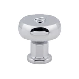 Top Knobs Everitt Series 1-3/16" (30 mm) Diameter Polished ChromeKnob, - A980-CH