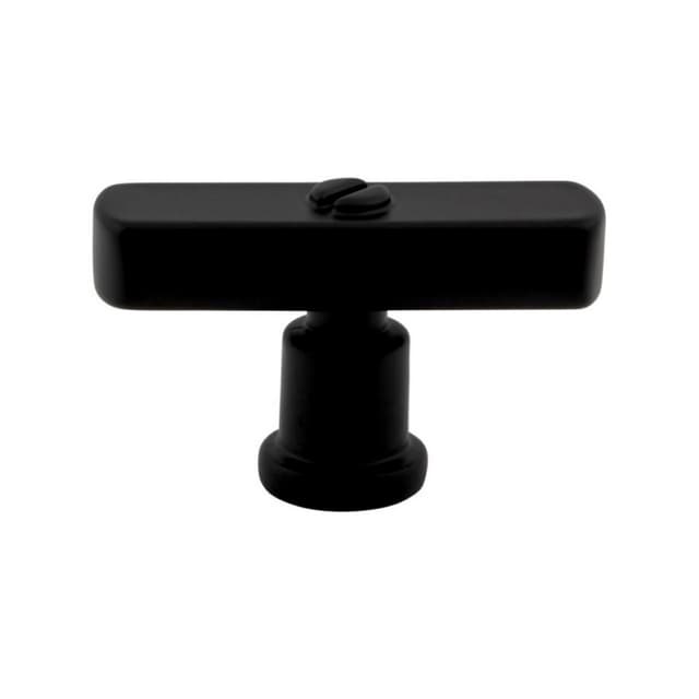 Top Knobs Everitt Series 2 in (51 mm) L x 5/8 in (16 mm) W Matte Black Knob, - A981-BL
