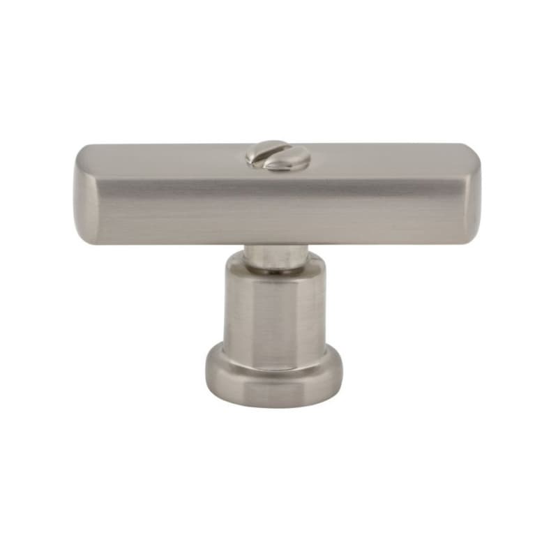 Top Knobs Everitt Series 2 in (51 mm) L x 5/8 in (16 mm) W Brushed Nickel Knob, - A981-BRN