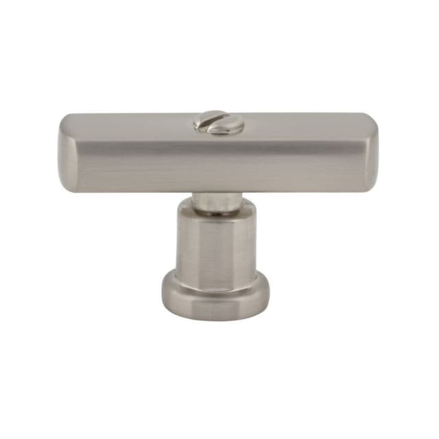 Top Knobs Everitt Series 2 in (51 mm) L x 5/8 in (16 mm) W Brushed Nickel Knob, - A981-BRN