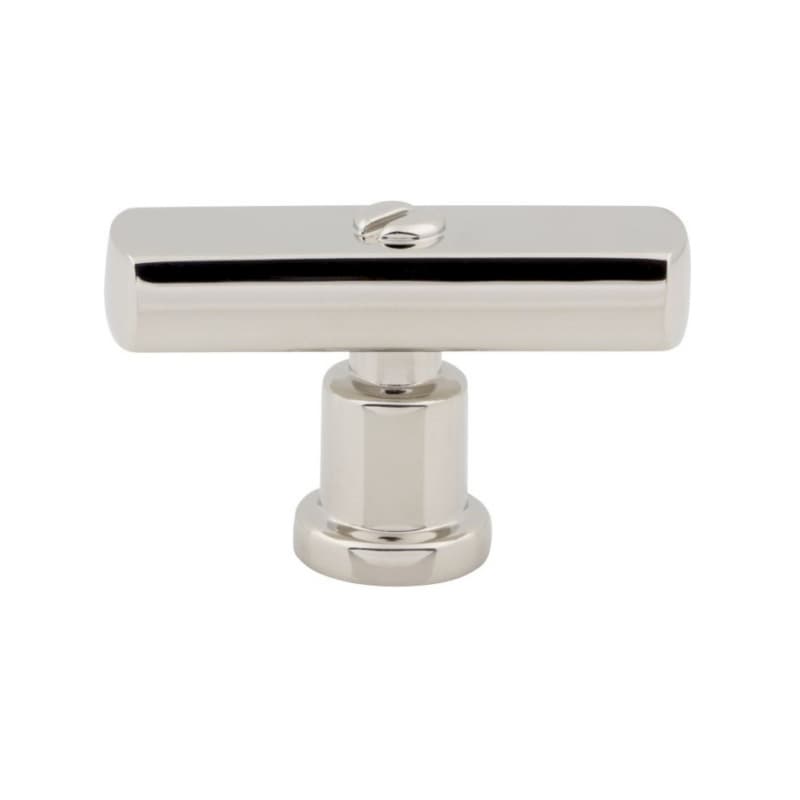Top Knobs Everitt Series 2 in (51 mm) L x 5/8 in (16 mm) W Polished Nickel Knob, - A981-PN