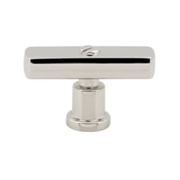 Top Knobs Everitt Series 2 in (51 mm) L x 5/8 in (16 mm) W Polished Nickel Knob, - A981-PN