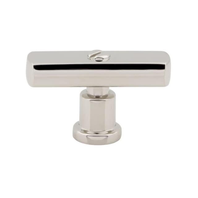 Top Knobs Everitt Series 2 in (51 mm) L x 5/8 in (16 mm) W Polished Nickel Knob, - A981-PN