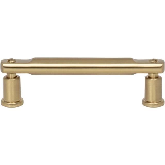 Top Knobs Everitt Series 3-3/4" (96 mm) Center to Center Warm Brass Pull, - A982-WB