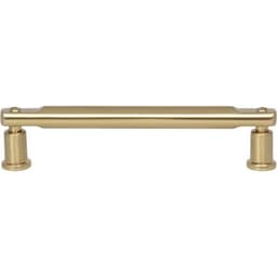 Top Knobs Everitt Series 5-1/16" (128 mm) Center to Center Warm Brass Pull, - A983-WB