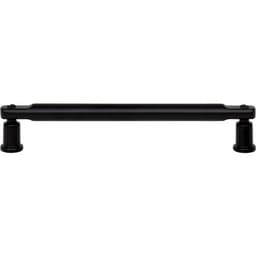 Top Knobs Everitt Series 6-5/16" (160 mm) Center to Center Matte Black Pull, - A984-BL