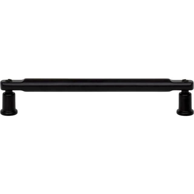 Top Knobs Everitt Series 6-5/16" (160 mm) Center to Center Matte Black Pull, - A984-BL