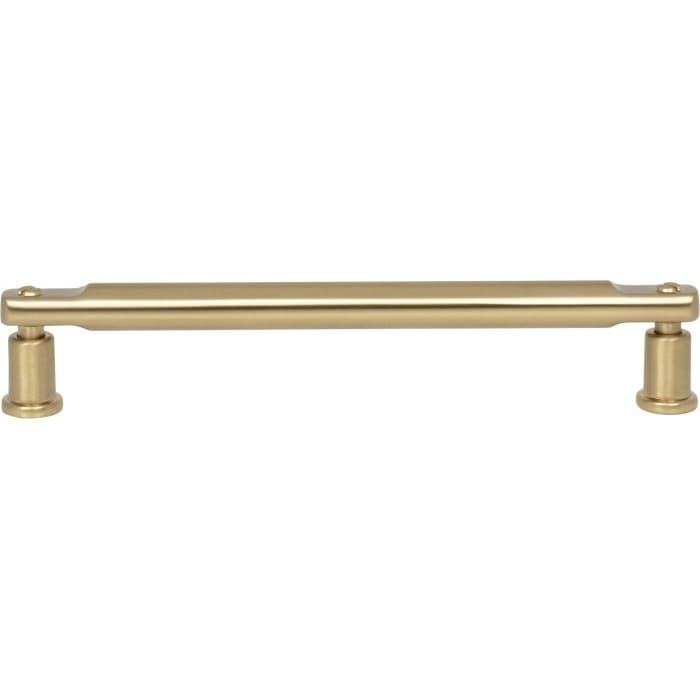 Top Knobs Everitt Series 6-5/16" (160 mm) Center to Center Warm Brass Pull, - A984-WB