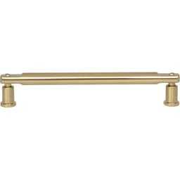 Top Knobs Everitt Series 6-5/16" (160 mm) Center to Center Warm Brass Pull, - A984-WB