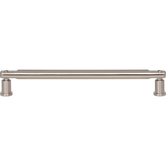 Top Knobs Everitt Series 7-9/16" (192 mm) Center to Center Brushed Nickel Pull, - A985-BRN