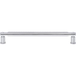 Top Knobs Everitt Series 7-9/16" (192 mm) Center to Center Polished Chrome Pull, - A985-CH