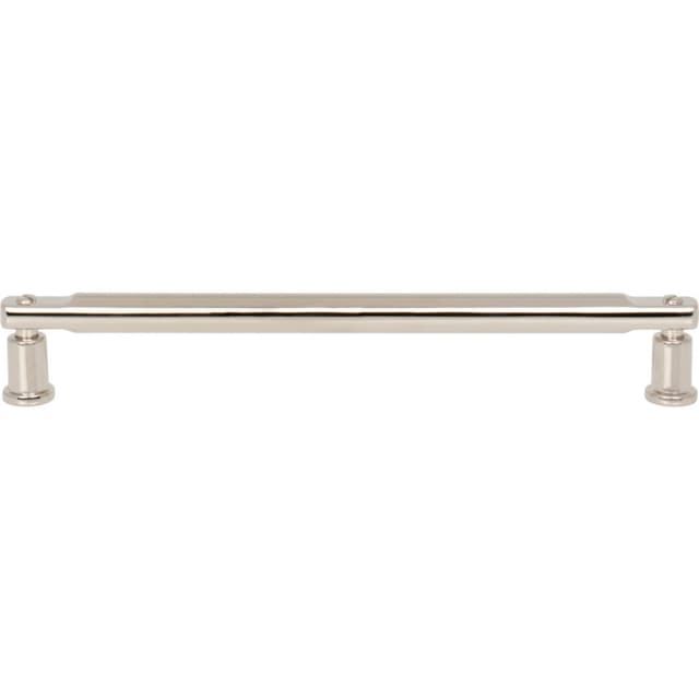 Top Knobs Everitt Series 7-9/16" (192 mm) Center to Center Polished Nickel Pull, - A985-PN