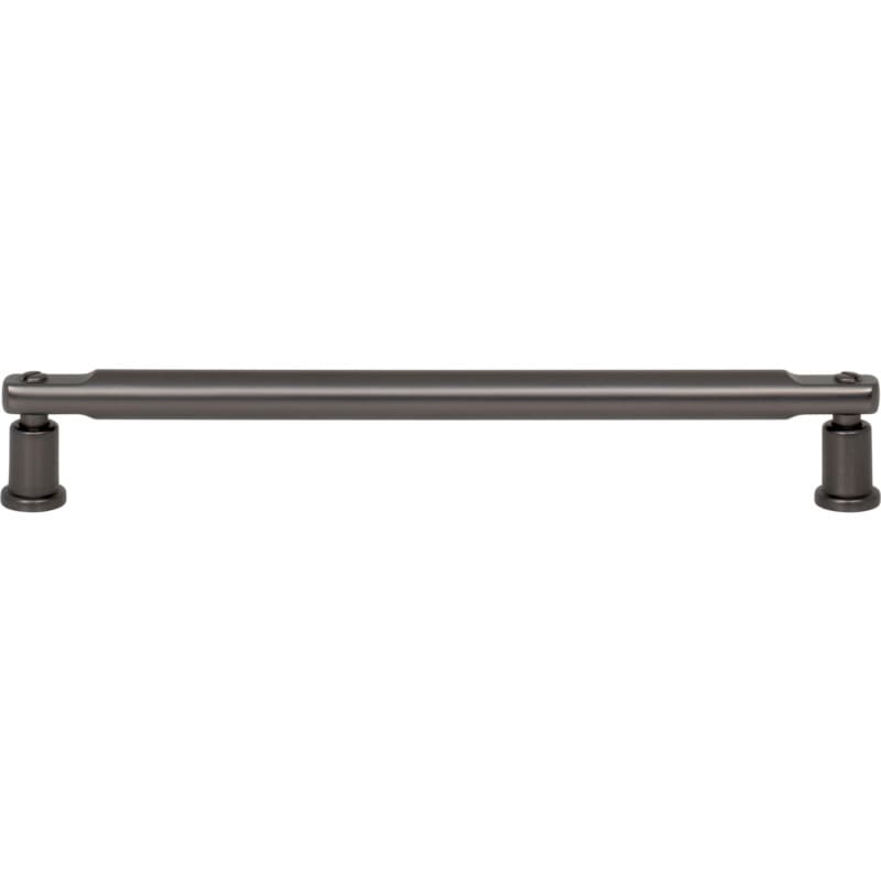 Top Knobs Everitt Series 7-9/16" (192 mm) Center to Center Slate Pull, - A985-SL
