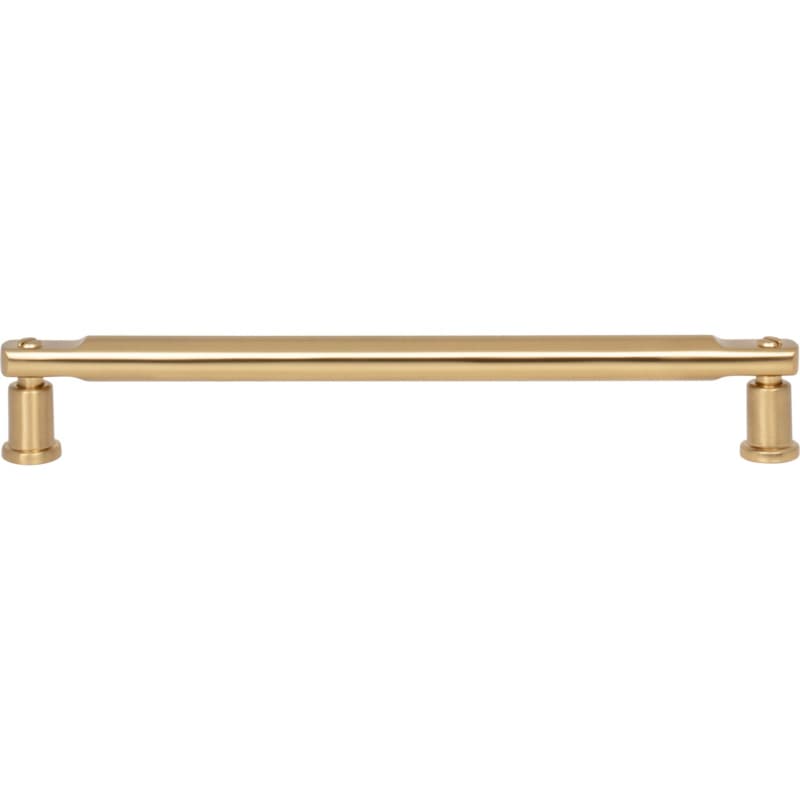 Top Knobs Everitt 7-9/16" (192 mm) Center to Center Warm Brass Pull, A985-WB