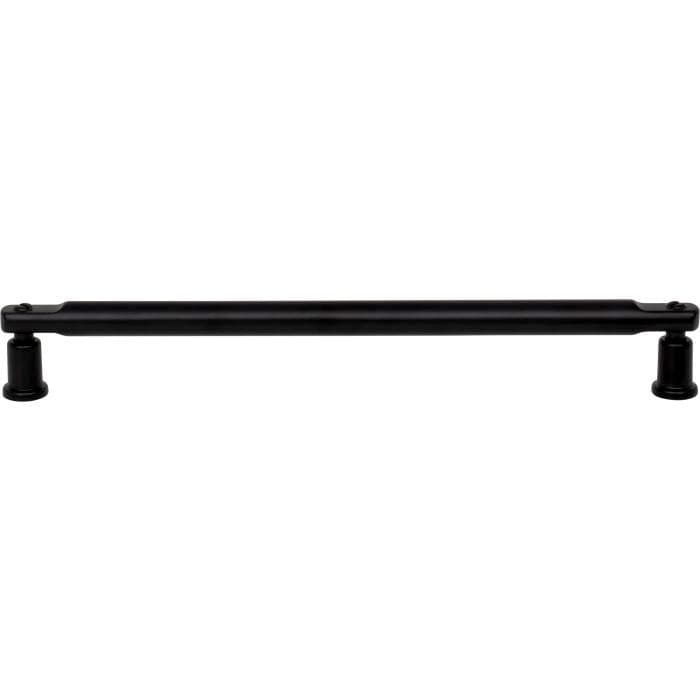 Top Knobs Everitt Series 8-13/16" (224 mm) Center to Center Matte Black Pull, - A986-BL