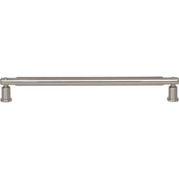 Top Knobs Everitt Series 8-13/16" (224 mm) Center to Center Brushed Nickel Pull, - A986-BRN
