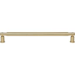Top Knobs Everitt Series 8-13/16" (224 mm) Center to Center Warm Brass Pull, - A986-WB