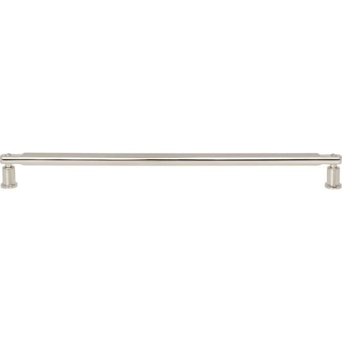 Top Knobs Everitt 12" (305 mm) Center to Center Polished Nickel Pull, A987-PN