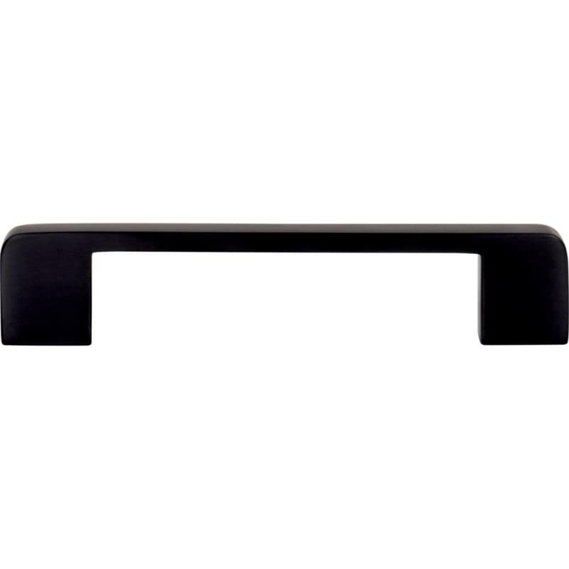 Top Knobs Clemente Series 5-1/16" (128 mm) Center to Center Matte Black Pull, - A991-BL