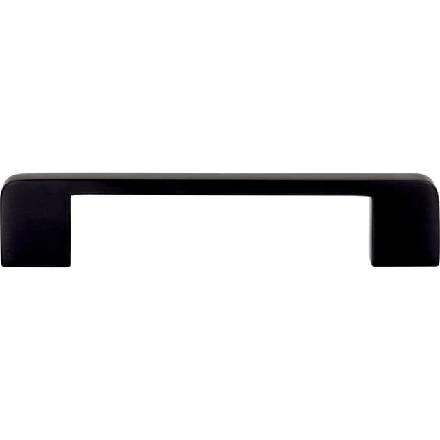 Top Knobs Clemente Series 5-1/16" (128 mm) Center to Center Matte Black Pull, - A991-BL
