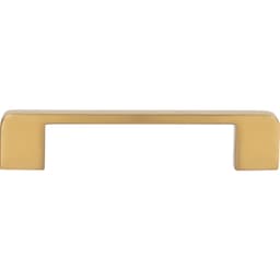 Top Knobs Clemente Series 5-1/16" (128 mm) Center to Center Matte Gold Pull, - A991-MG