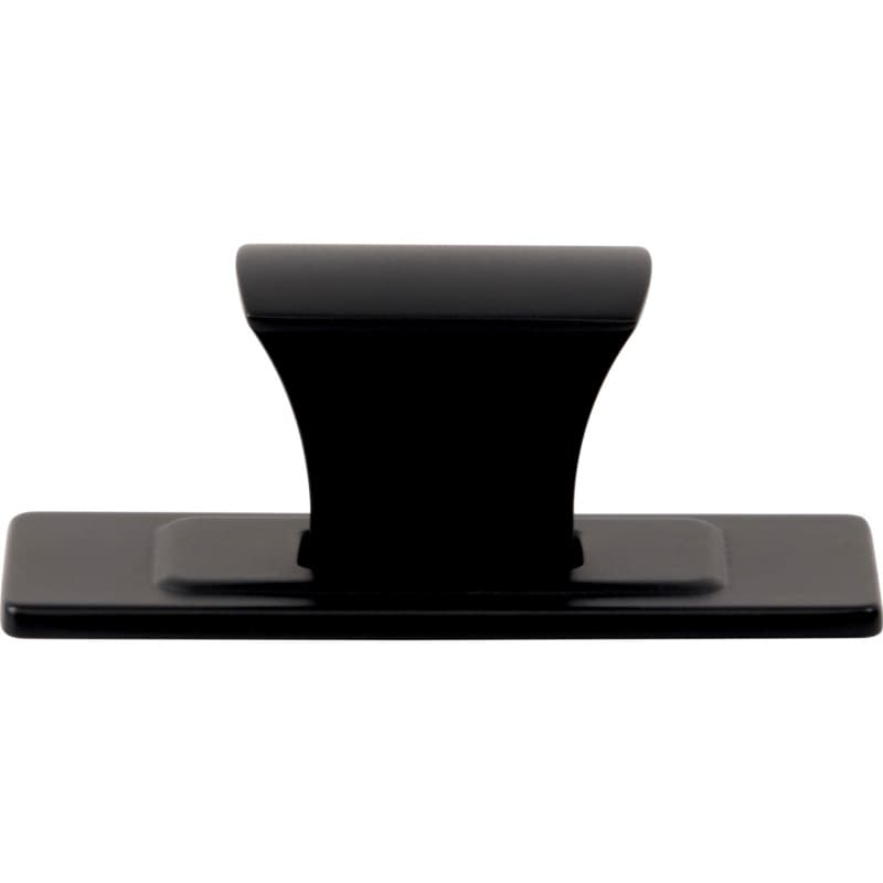 Top Knobs Zander Series 1-1/4 in (32 mm) L x 3/4 in (19 mm) W Matte Black Knob, A6001-BL