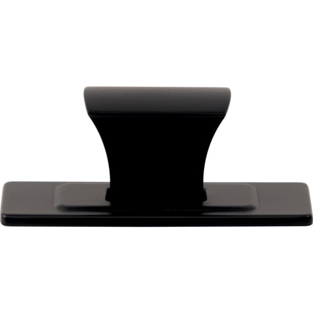 Top Knobs Zander Series 1-1/4 in (32 mm) L x 3/4 in (19 mm) W Matte Black Knob, A6001-BL