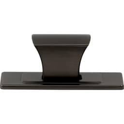 Top Knobs Zander Series 1-1/4 in (32 mm) L x 3/4 in (19 mm) W Slate Knob, A6001-SL