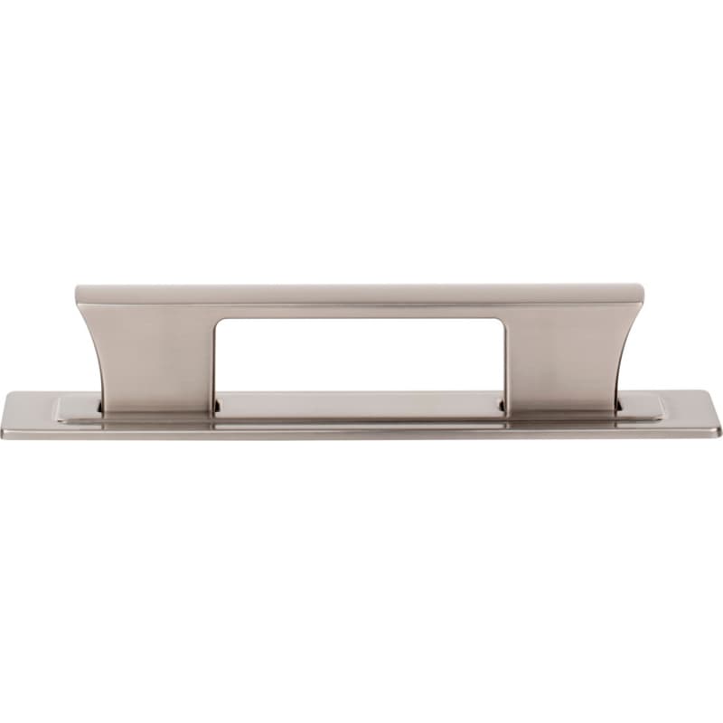 Top Knobs Zander 3-3/4" (96 mm) Center to Center Brushed Nickel Pull, A6002-BRN