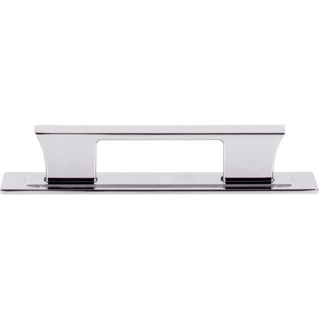 Top Knobs Zander Series 3-3/4" (96 mm) Center to Center Polished Chrome Pull, A6002-CH