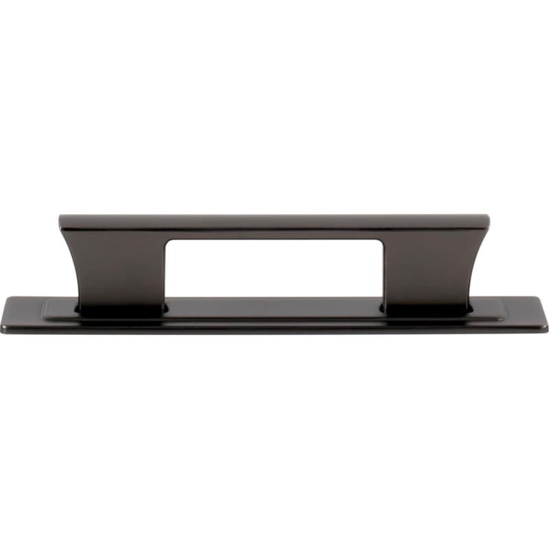 Top Knobs Zander 3-3/4" (96 mm) Center to Center Slate Pull, A6002-SL