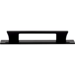 Top Knobs Zander Series 5-1/16" (128 mm) Center to Center Black Pull, A6003-BL