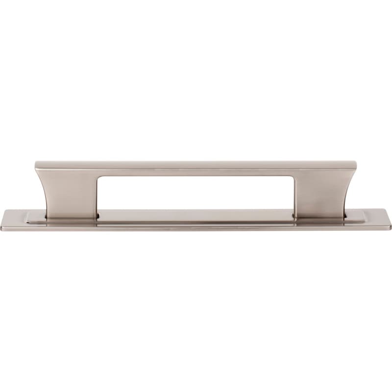 Top Knobs Zander Series 5-1/16" (128 mm) Center to Center Brushed Nickel Pull, A6003-BRN