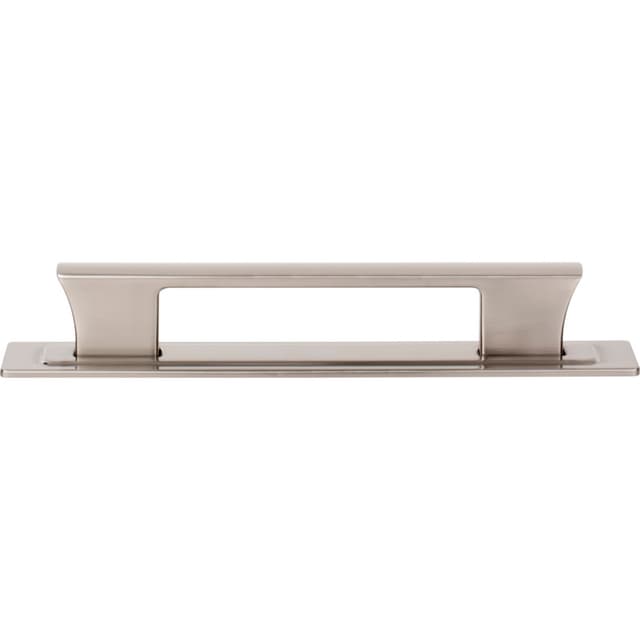 Top Knobs Zander Series 5-1/16" (128 mm) Center to Center Brushed Nickel Pull, A6003-BRN