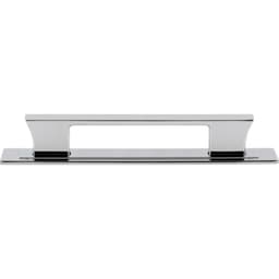 Top Knobs Zander Series 5-1/16" (128 mm) Center to Center Polished Chrome Pull, A6003-CH