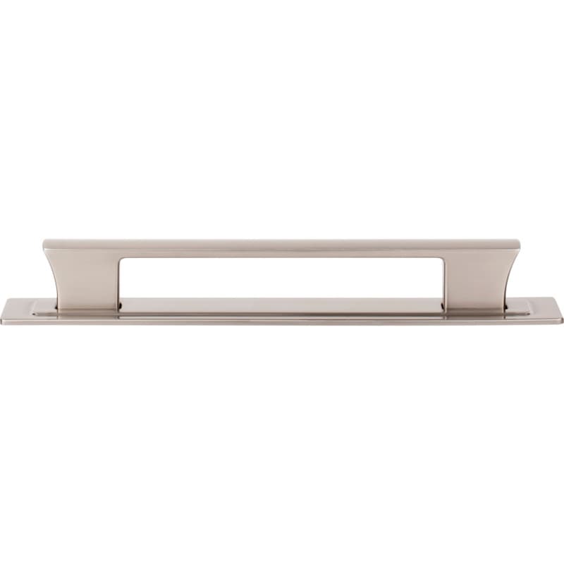Top Knobs Zander 6-5/16" (160 mm) Center to Center Brushed Nickel Pull, A6004-BRN