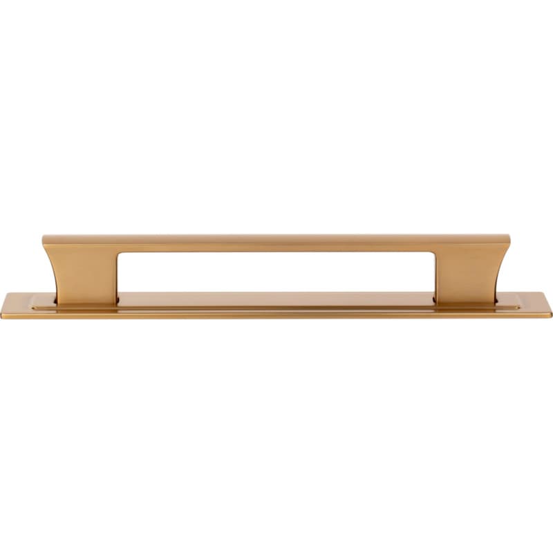 Top Knobs Zander 6-5/16" (160 mm) Center to Center Warm Brass Pull, A6004-WB