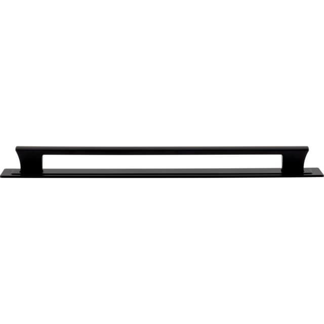 Top Knobs Zander Series 12" (305 mm) Center to Center Black Pull, A6007-BL