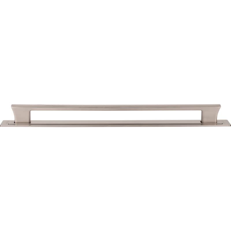 Top Knobs Zander 12" (305 mm) Center to Center Brushed Nickel Pull, A6007-BRN