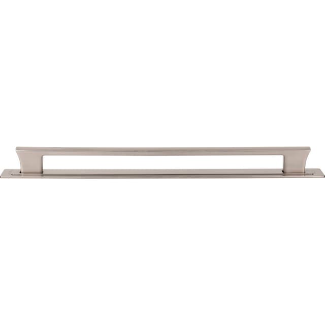 Top Knobs Zander Series 12" (305 mm) Center to Center Brushed Nickel Pull, A6007-BRN