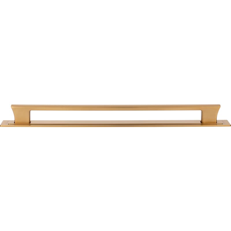 Top Knobs Zander 12" (305 mm) Center to Center Warm Brass Pull, A6007-WB