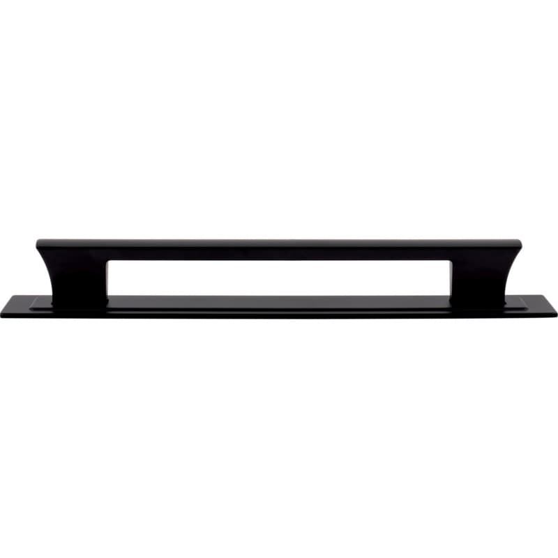 Top Knobs Zander Series Black 12" (305 mm) Center to Center Appliance Pull, A6008-BL