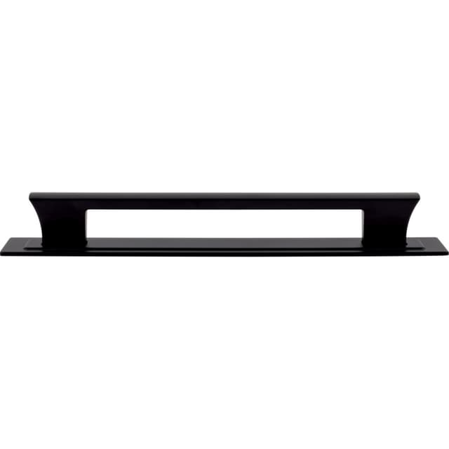 Top Knobs Zander Series Black 12" (305 mm) Center to Center Appliance Pull, A6008-BL