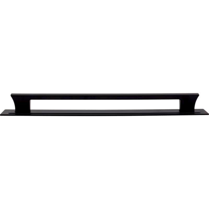 Top Knobs Zander Series Black 18" (457 mm) Center to Center Appliance Pull, A6009-BL