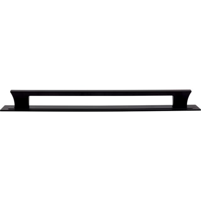 Top Knobs Zander Series Black 18" (457 mm) Center to Center Appliance Pull, A6009-BL